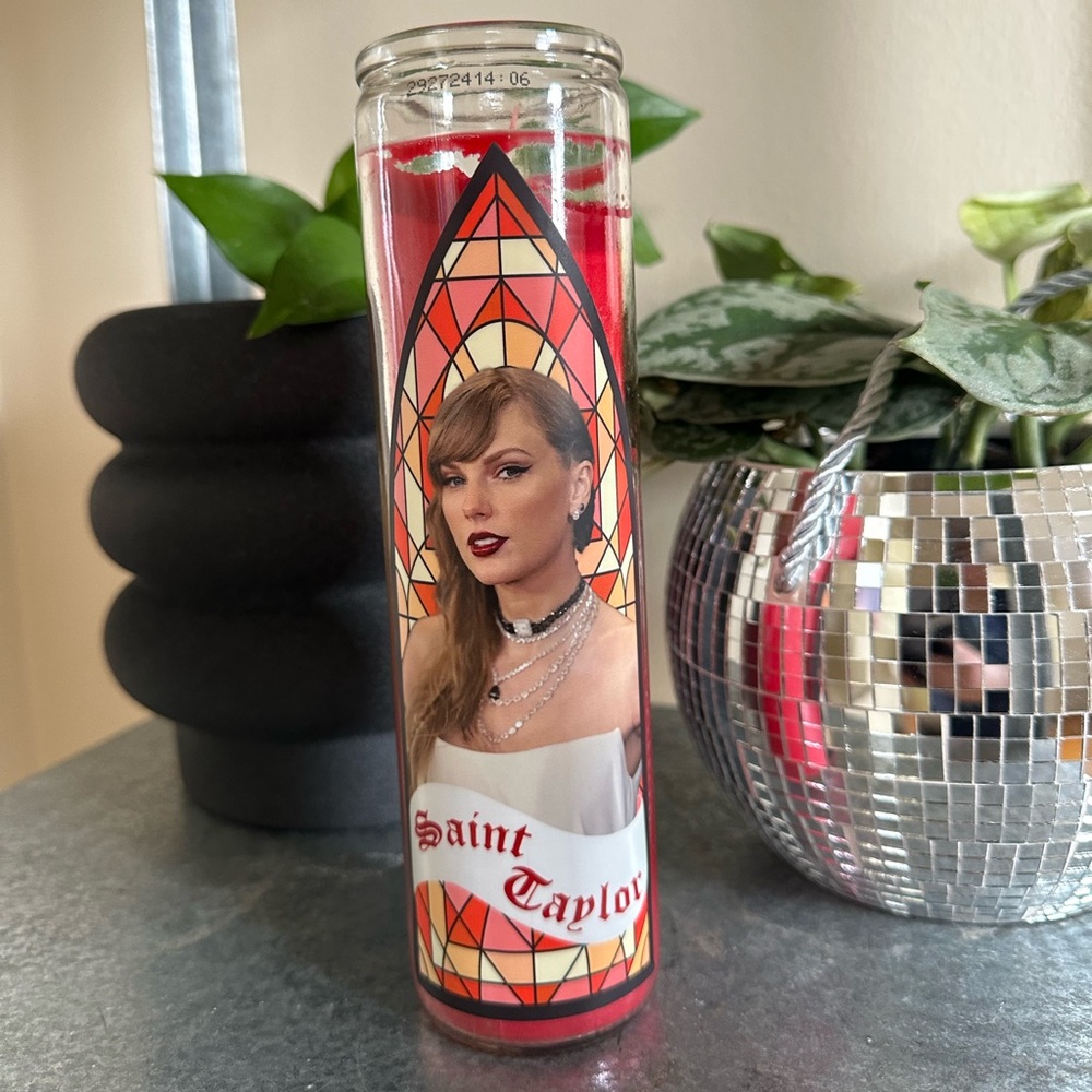 Taylor Swift Prayer Candle